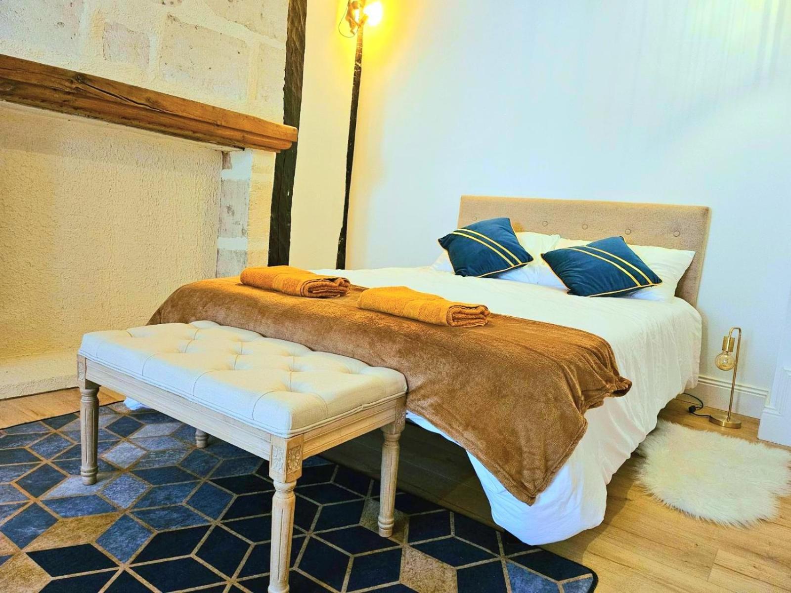 La Dame Blanche - Appartement Hypercentre Historique Bourges Ngoại thất bức ảnh